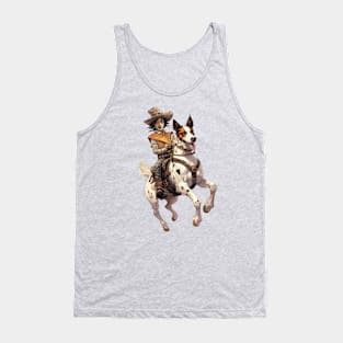 Dog become a horse Tank Top